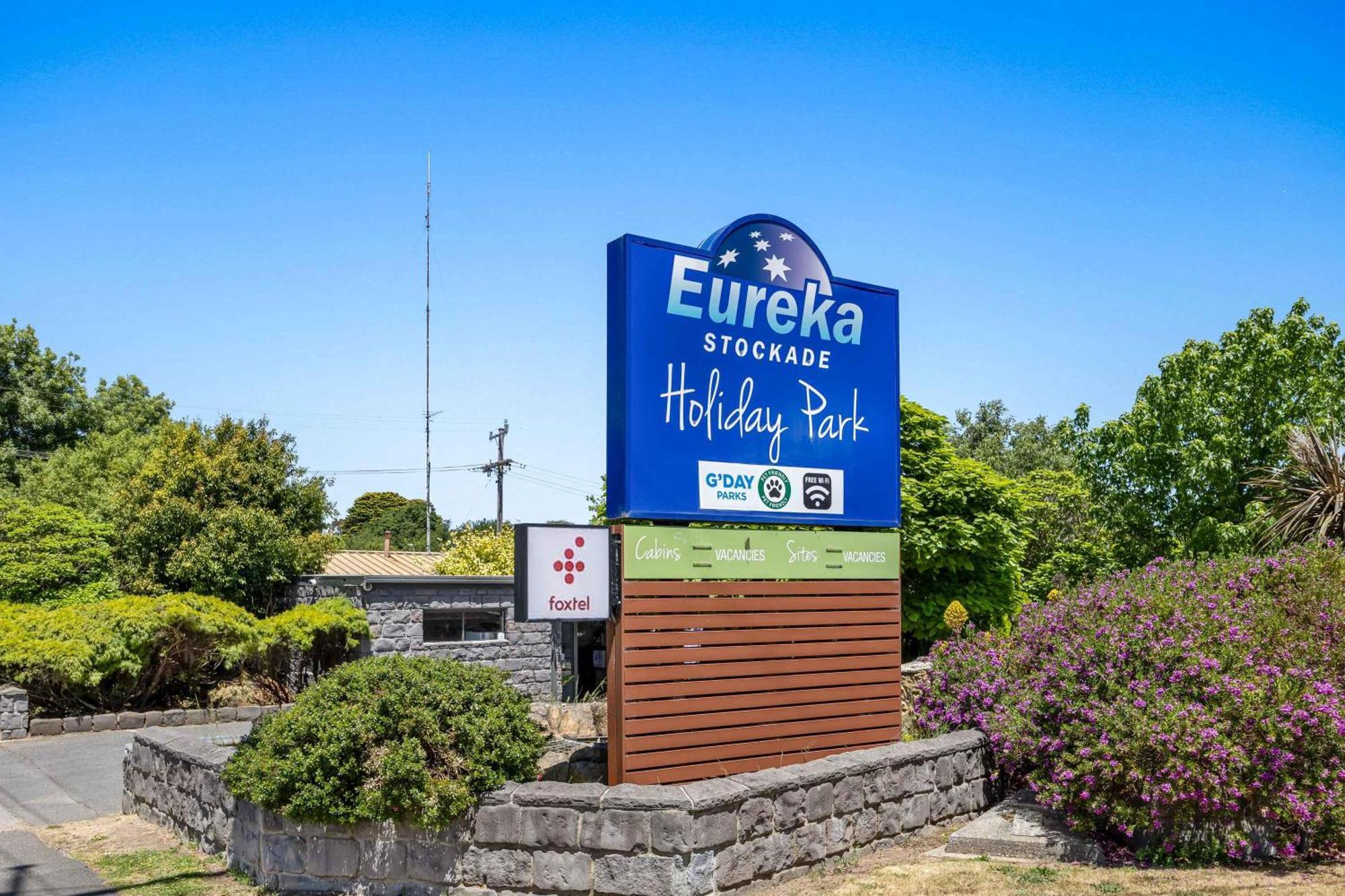 Eureka Stockade Holiday Park Otel Ballarat Dış mekan fotoğraf